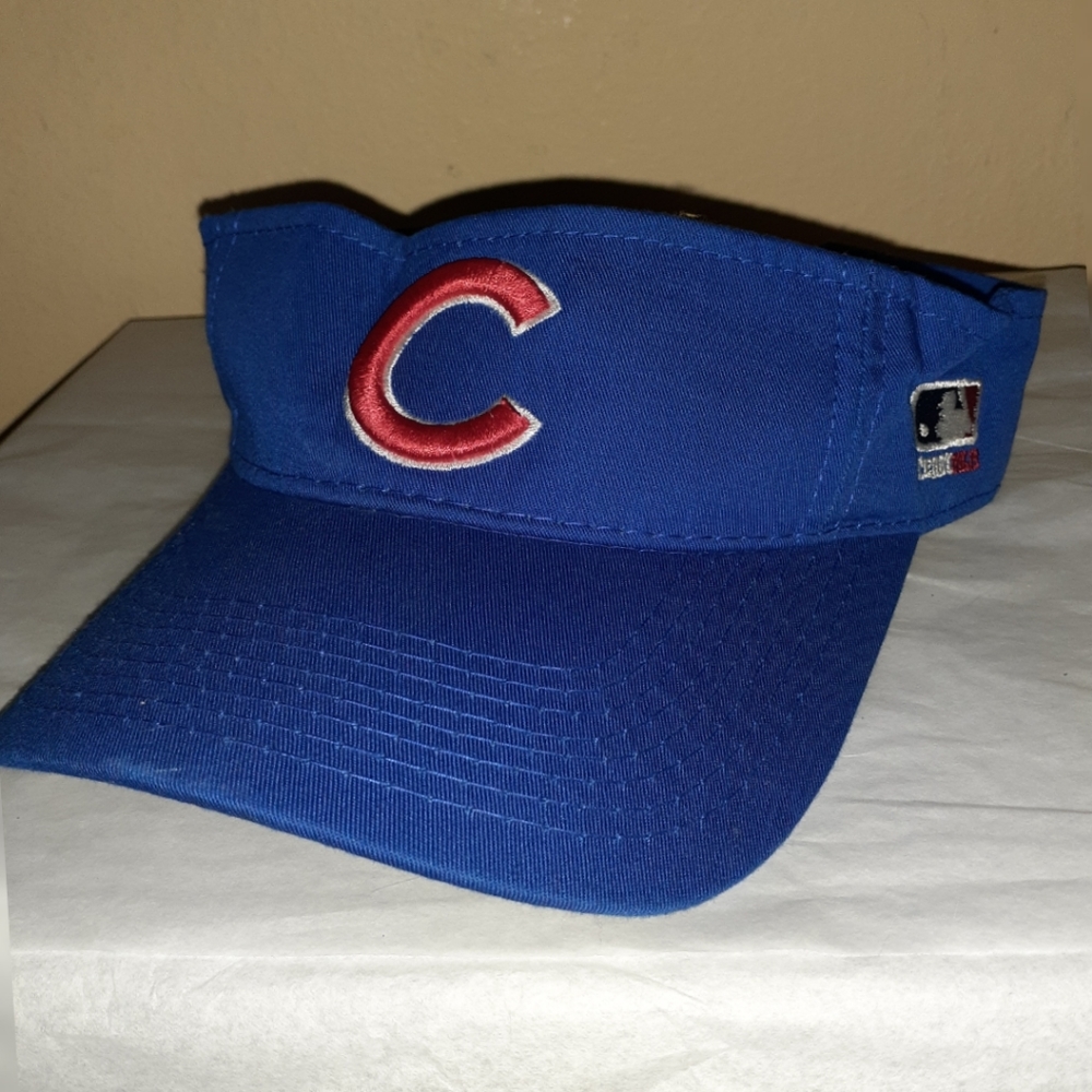 Chicago Cubs Outdoor Cap Co MLB-185 Team Visor - Picture 2 of 8